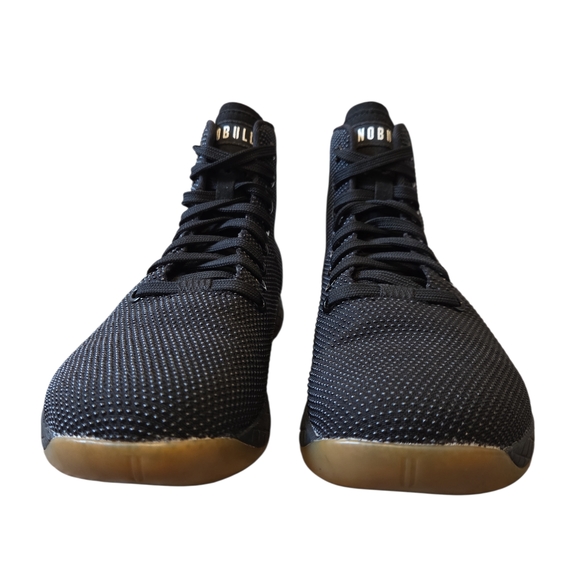 NOBULL Women's Outwork High-Top Black Gum Training Shoe 7.5 - Picture 4 of 13